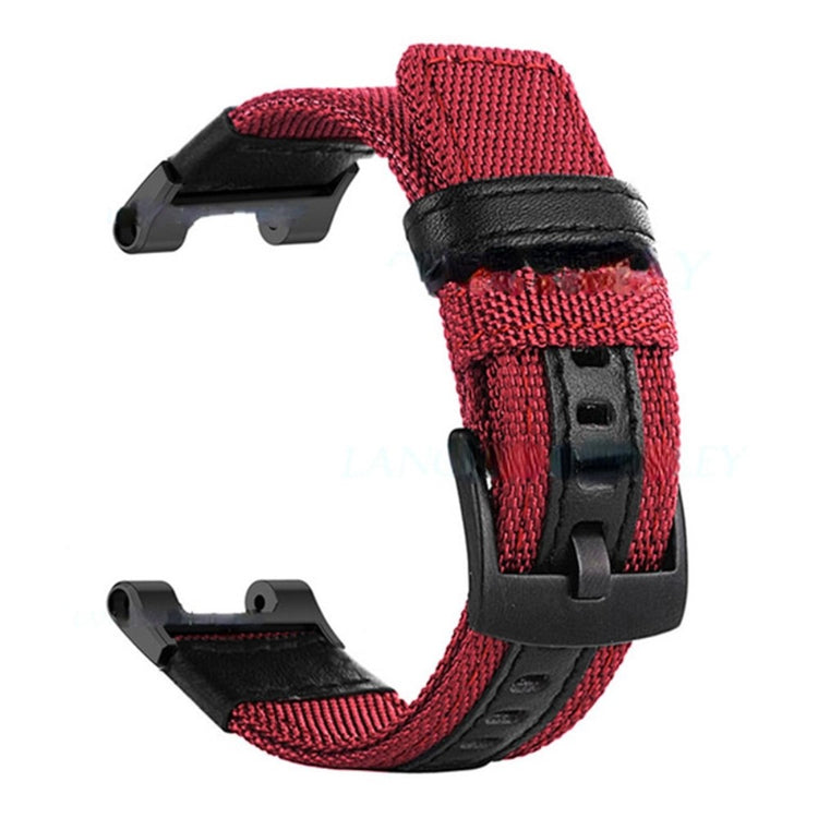 Cool Amazfit T-Rex Pro / Amazfit Ares Nylon Rem - Rød#serie_6