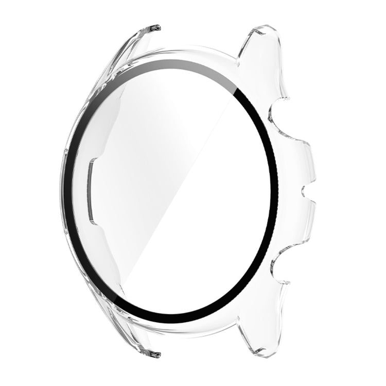 Mega Fed Amazfit GTR 3 / Amazfit GTR 3 Pro Cover med Skærmbeskytter i Plastik og Hærdet Glas - Gennemsigtig#serie_2