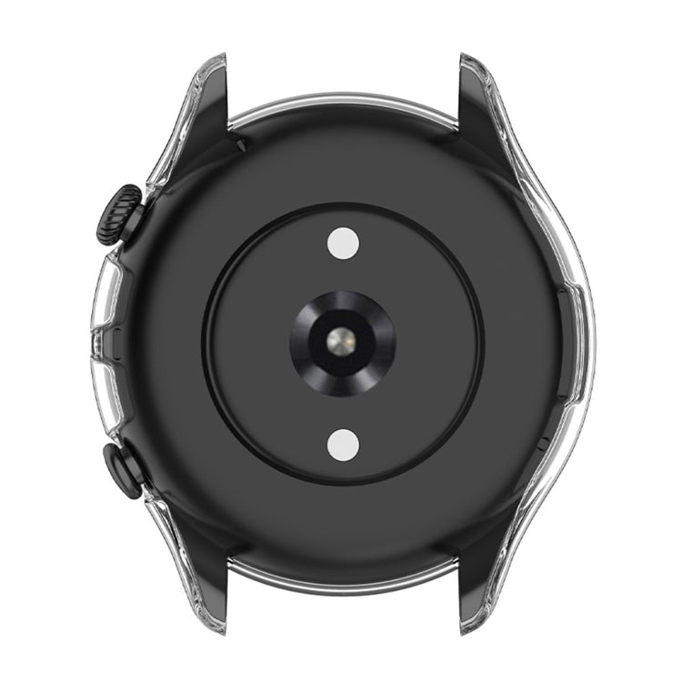 Mega Fed Amazfit GTR 3 / Amazfit GTR 3 Pro Cover med Skærmbeskytter i Plastik og Hærdet Glas - Gennemsigtig#serie_2