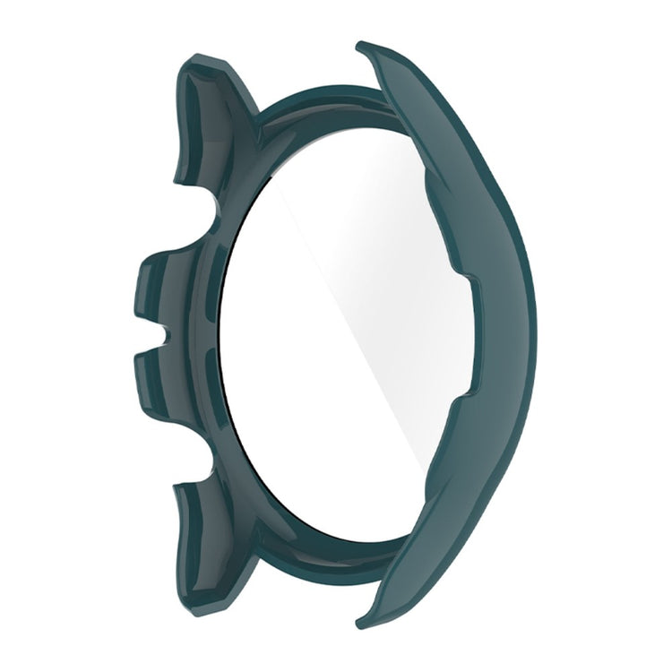 Mega Fed Amazfit GTR 3 / Amazfit GTR 3 Pro Cover med Skærmbeskytter i Plastik og Hærdet Glas - Grøn#serie_3