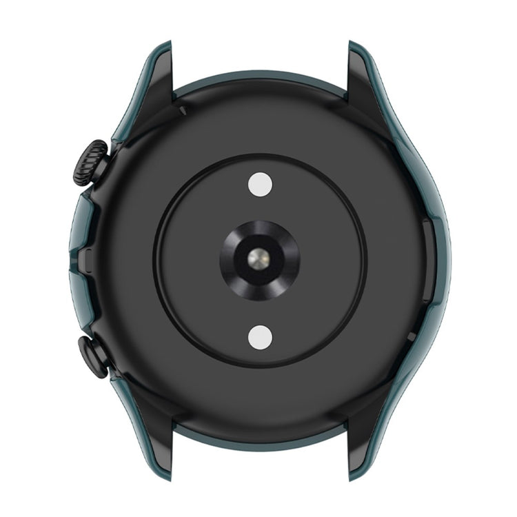 Mega Fed Amazfit GTR 3 / Amazfit GTR 3 Pro Cover med Skærmbeskytter i Plastik og Hærdet Glas - Grøn#serie_3