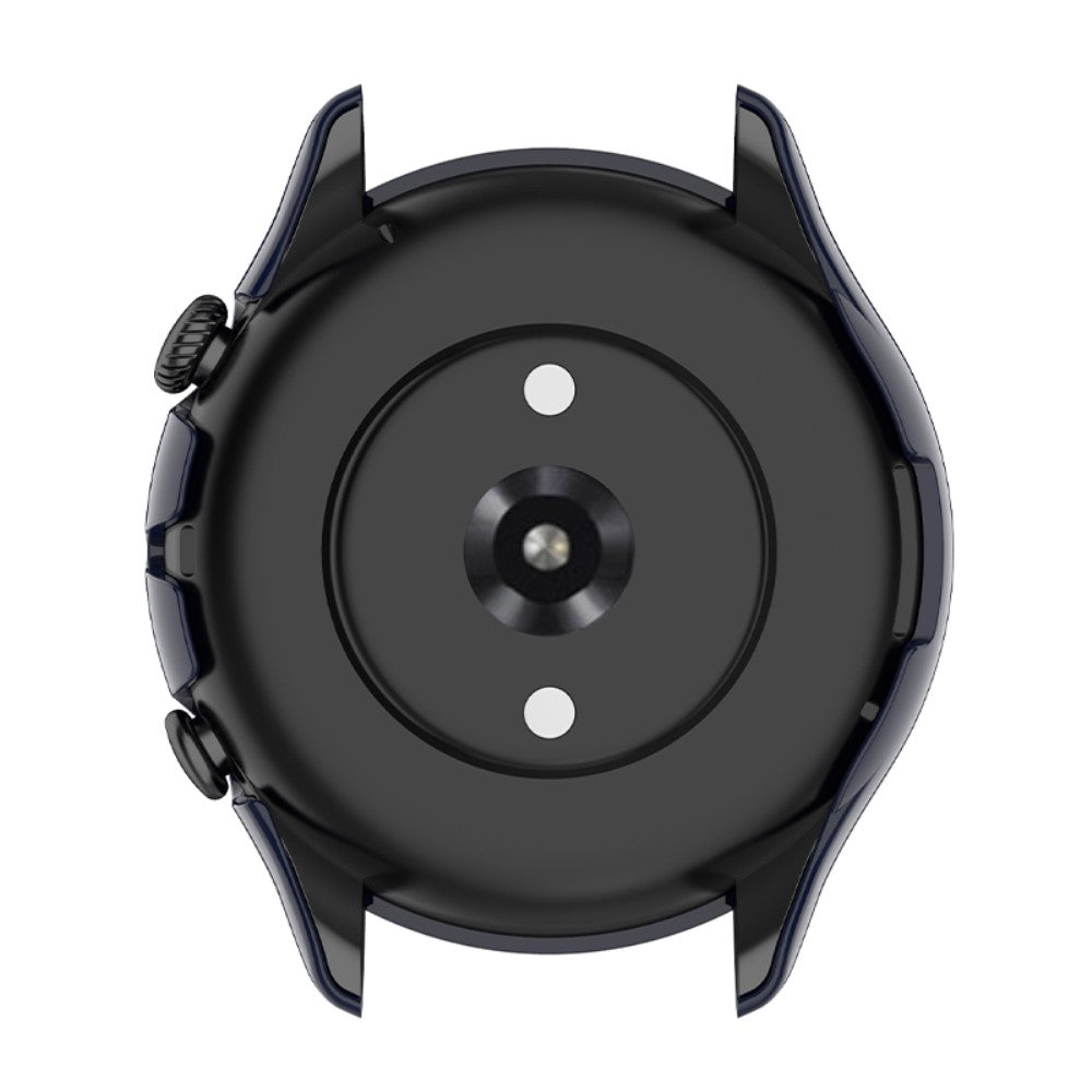 Mega Fed Amazfit GTR 3 / Amazfit GTR 3 Pro Cover med Skærmbeskytter i Plastik og Hærdet Glas - Blå#serie_4