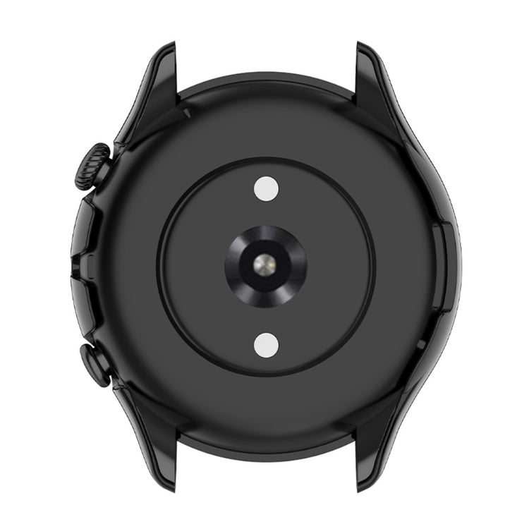 Mega Fed Amazfit GTR 3 / Amazfit GTR 3 Pro Cover med Skærmbeskytter i Plastik og Hærdet Glas - Sort#serie_5