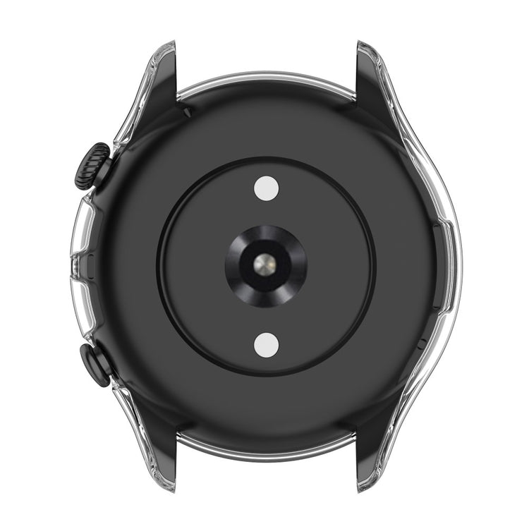 Super Flot Amazfit GTR 3 / Amazfit GTR 3 Pro Cover med Skærmbeskytter i Plastik og Hærdet Glas - Gennemsigtig#serie_2