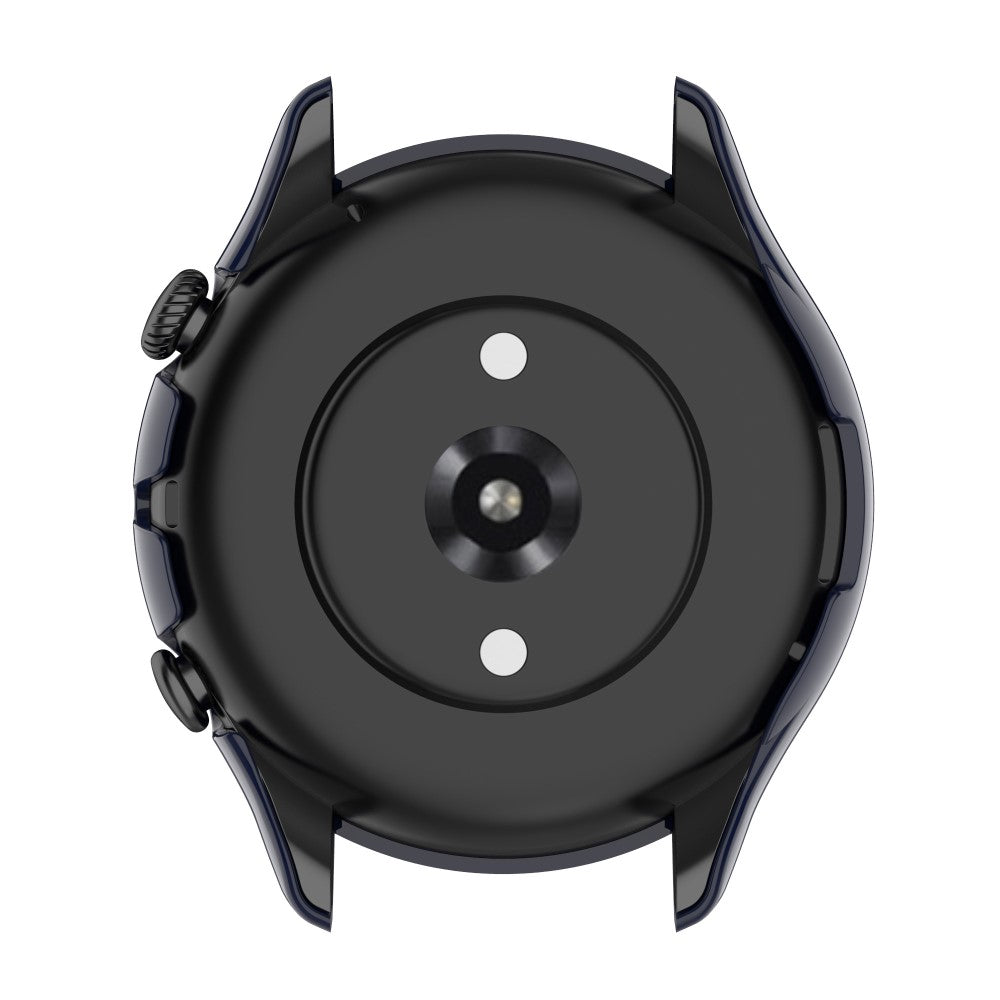 Super Flot Amazfit GTR 3 / Amazfit GTR 3 Pro Cover med Skærmbeskytter i Plastik og Hærdet Glas - Blå#serie_5