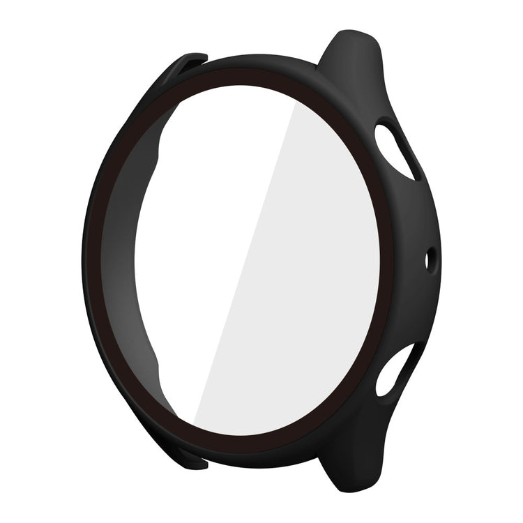 Mega Fint Amazfit GTR 3 / Amazfit GTR 3 Pro Cover med Skærmbeskytter i Plastik og Hærdet Glas - Sort#serie_1