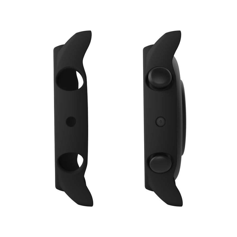 Mega Fint Amazfit GTR 3 / Amazfit GTR 3 Pro Cover med Skærmbeskytter i Plastik og Hærdet Glas - Sort#serie_1