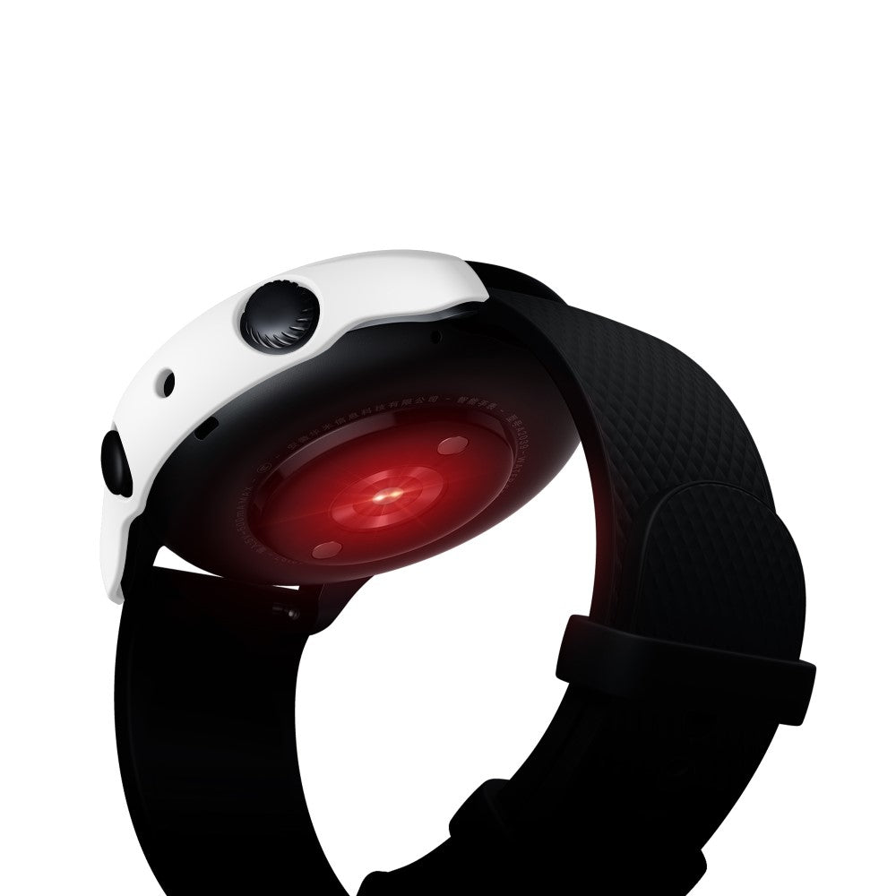 Mega Fint Amazfit GTR 3 / Amazfit GTR 3 Pro Cover med Skærmbeskytter i Plastik og Hærdet Glas - Hvid#serie_2