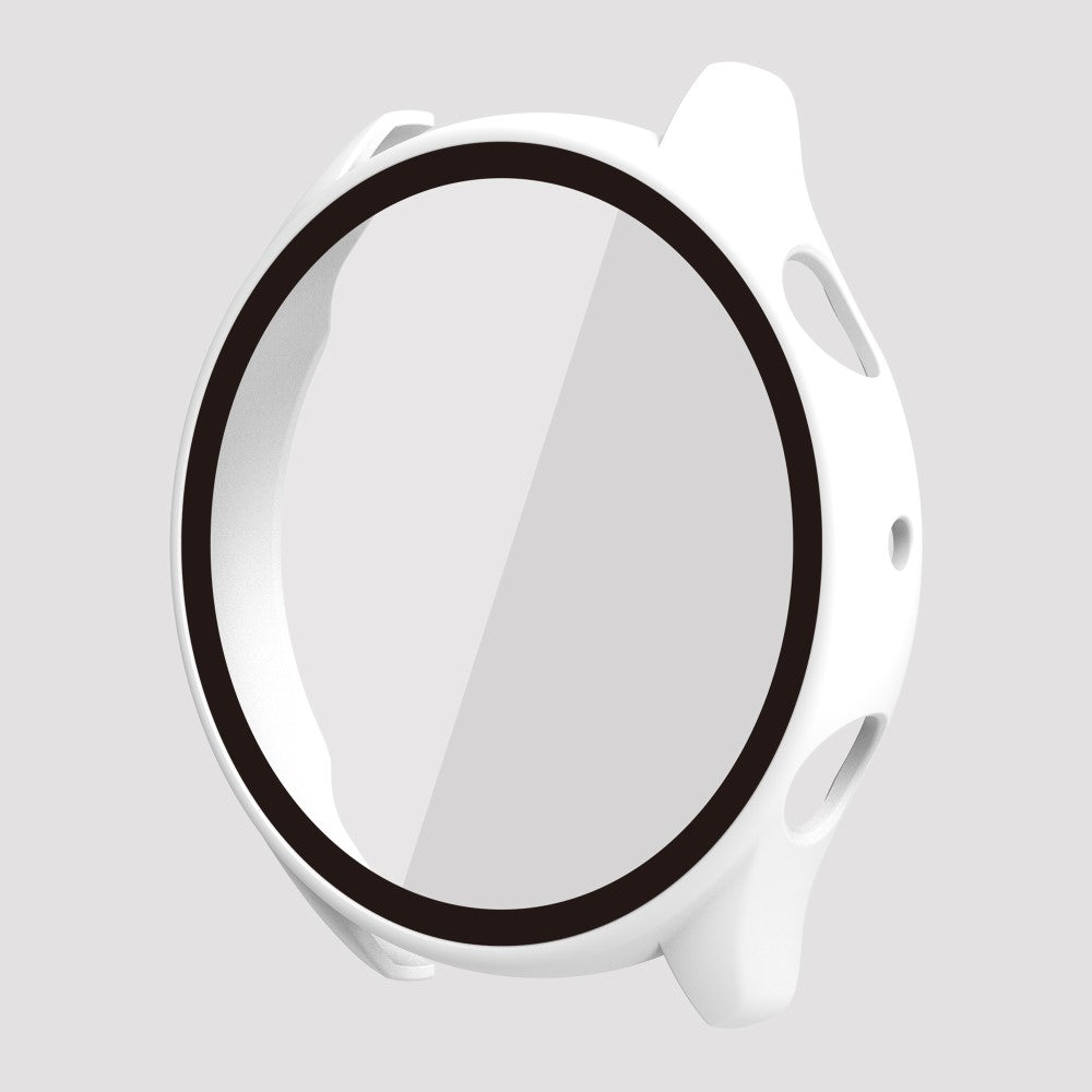 Mega Fint Amazfit GTR 3 / Amazfit GTR 3 Pro Cover med Skærmbeskytter i Plastik og Hærdet Glas - Hvid#serie_2