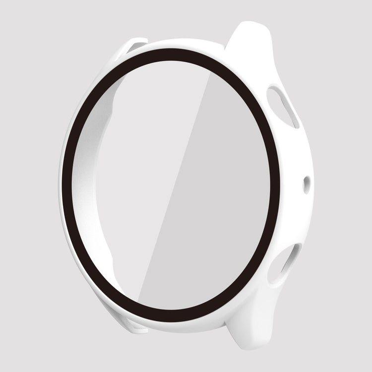 Mega Fint Amazfit GTR 3 / Amazfit GTR 3 Pro Cover med Skærmbeskytter i Plastik og Hærdet Glas - Hvid#serie_2