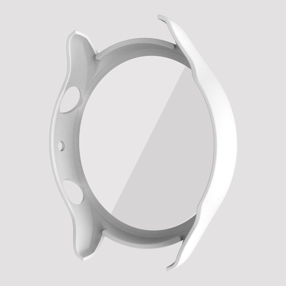 Mega Fint Amazfit GTR 3 / Amazfit GTR 3 Pro Cover med Skærmbeskytter i Plastik og Hærdet Glas - Hvid#serie_2