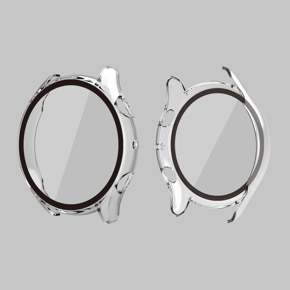 Mega Fint Amazfit GTR 3 / Amazfit GTR 3 Pro Cover med Skærmbeskytter i Plastik og Hærdet Glas - Gennemsigtig#serie_3