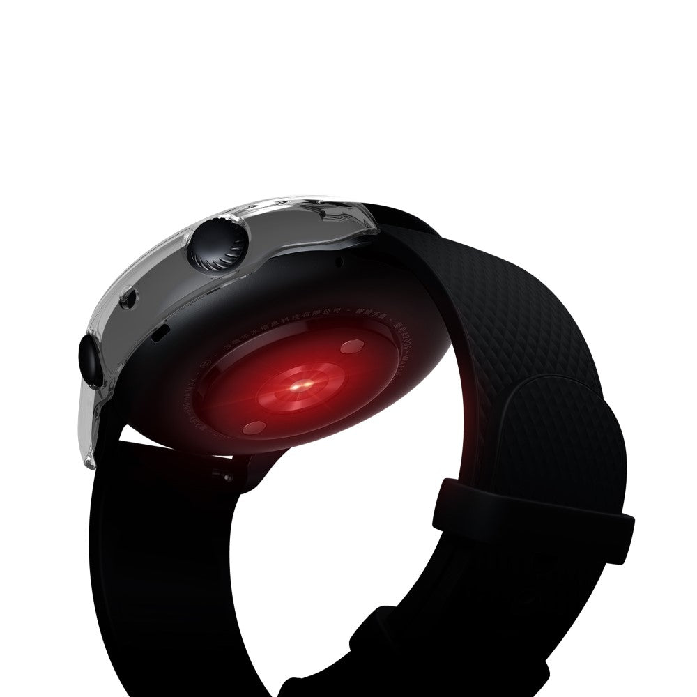 Mega Fint Amazfit GTR 3 / Amazfit GTR 3 Pro Cover med Skærmbeskytter i Plastik og Hærdet Glas - Gennemsigtig#serie_3