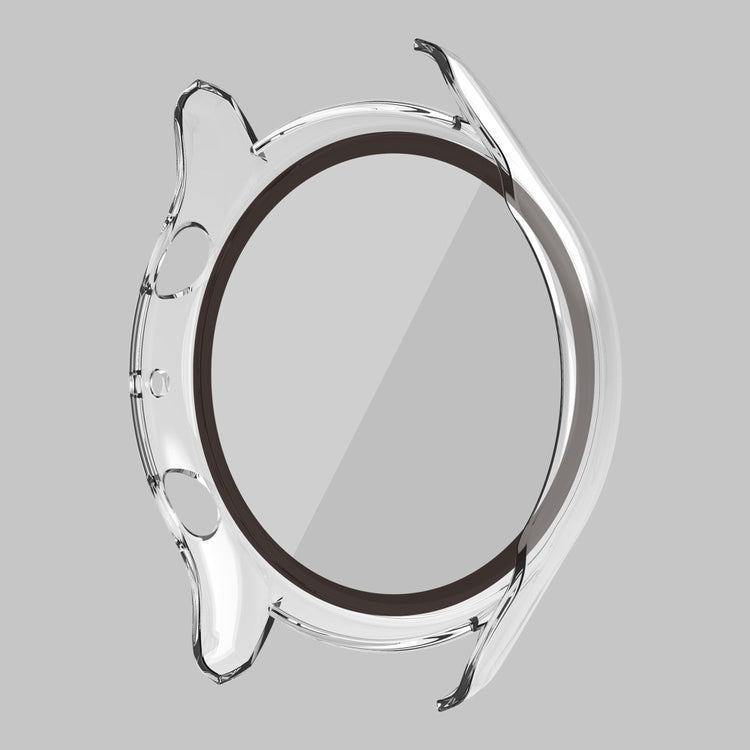 Mega Fint Amazfit GTR 3 / Amazfit GTR 3 Pro Cover med Skærmbeskytter i Plastik og Hærdet Glas - Gennemsigtig#serie_3