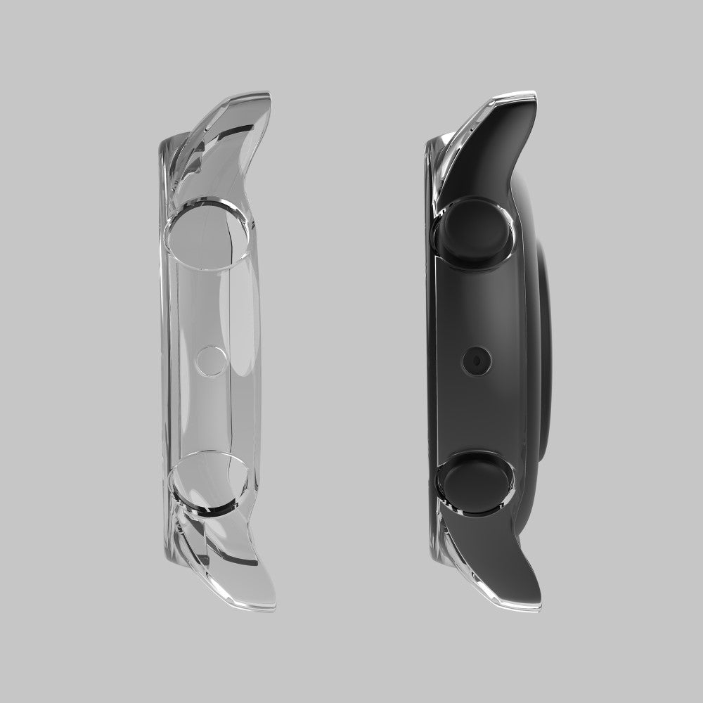 Mega Fint Amazfit GTR 3 / Amazfit GTR 3 Pro Cover med Skærmbeskytter i Plastik og Hærdet Glas - Gennemsigtig#serie_3