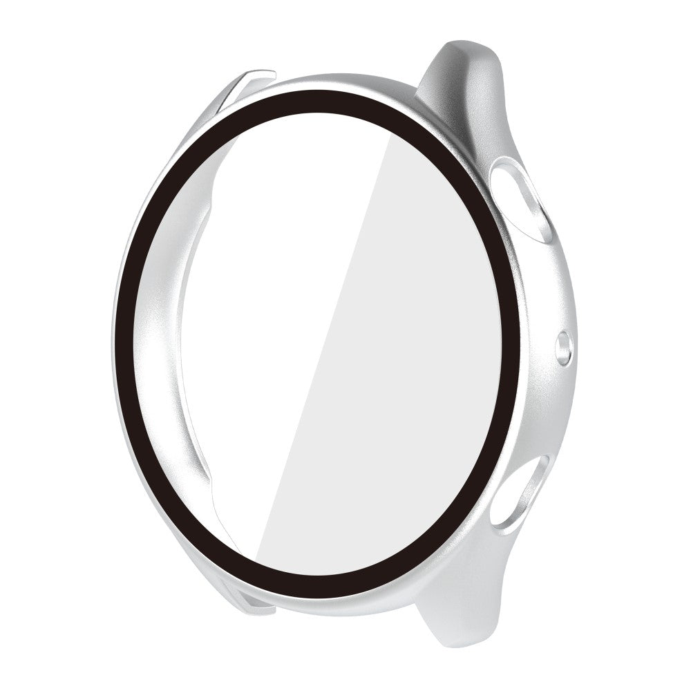 Mega Fint Amazfit GTR 3 / Amazfit GTR 3 Pro Cover med Skærmbeskytter i Plastik og Hærdet Glas - Sølv#serie_4