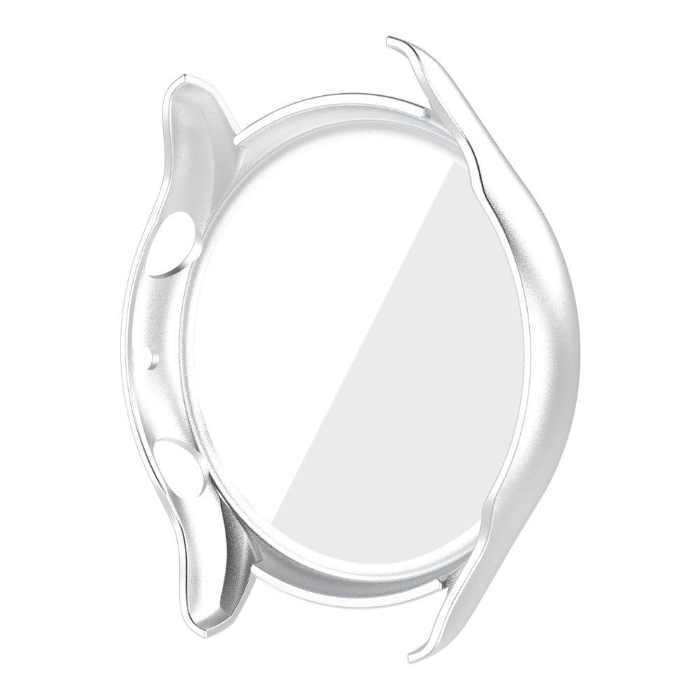 Mega Fint Amazfit GTR 3 / Amazfit GTR 3 Pro Cover med Skærmbeskytter i Plastik og Hærdet Glas - Sølv#serie_4