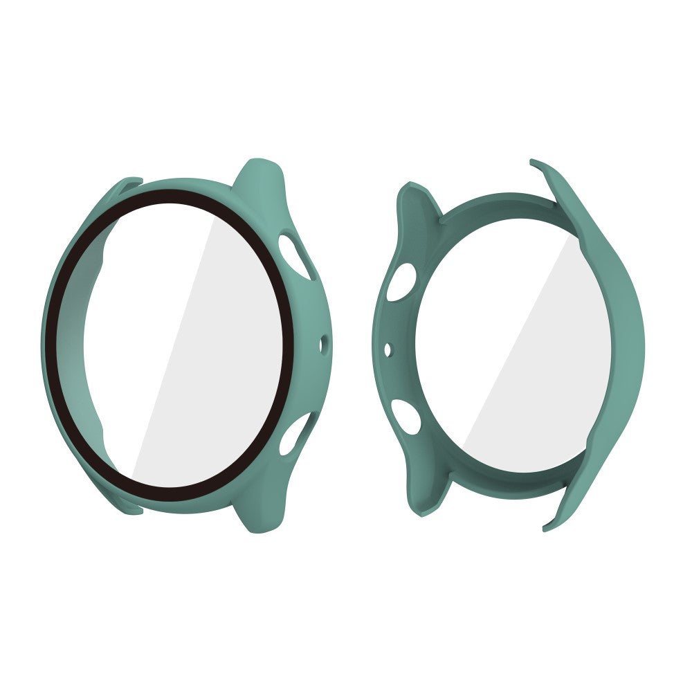 Mega Fint Amazfit GTR 3 / Amazfit GTR 3 Pro Cover med Skærmbeskytter i Plastik og Hærdet Glas - Grøn#serie_5