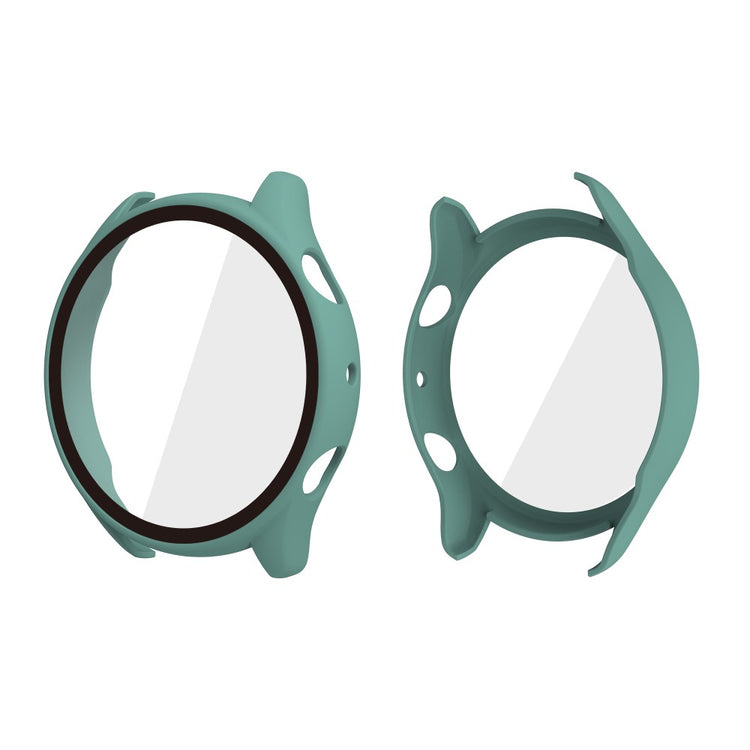 Mega Fint Amazfit GTR 3 / Amazfit GTR 3 Pro Cover med Skærmbeskytter i Plastik og Hærdet Glas - Grøn#serie_5