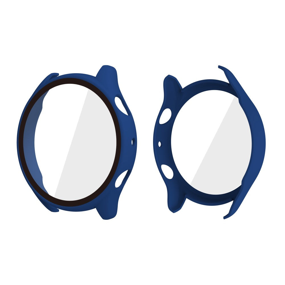 Mega Fint Amazfit GTR 3 / Amazfit GTR 3 Pro Cover med Skærmbeskytter i Plastik og Hærdet Glas - Blå#serie_6