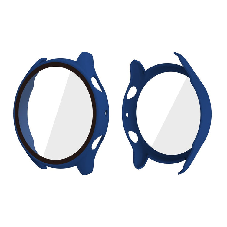 Mega Fint Amazfit GTR 3 / Amazfit GTR 3 Pro Cover med Skærmbeskytter i Plastik og Hærdet Glas - Blå#serie_6