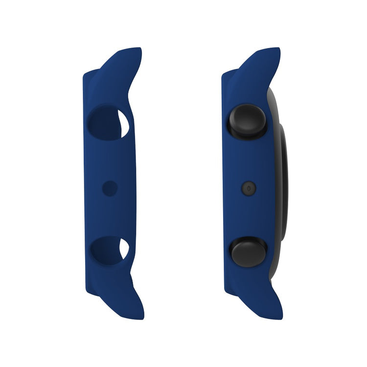 Mega Fint Amazfit GTR 3 / Amazfit GTR 3 Pro Cover med Skærmbeskytter i Plastik og Hærdet Glas - Blå#serie_6