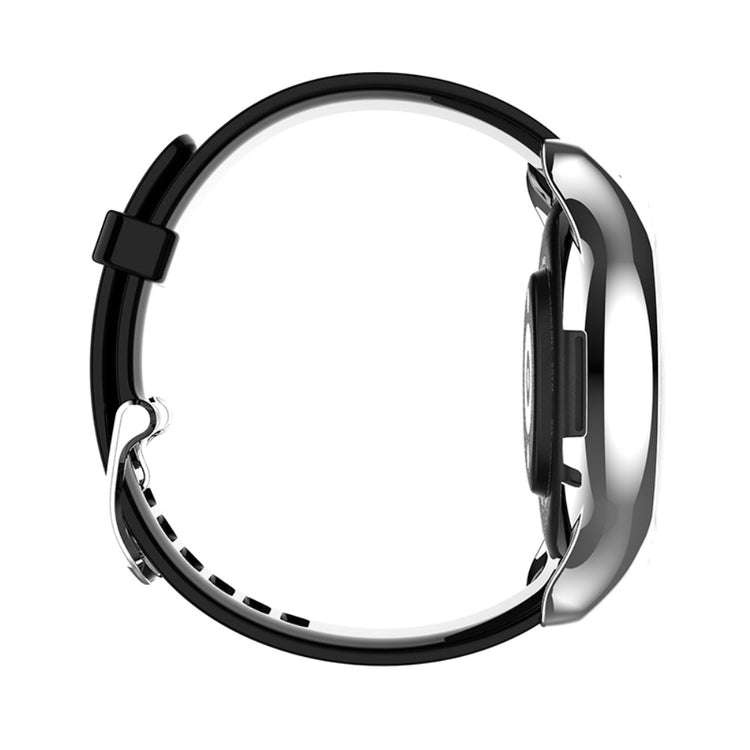 Mega Fed Amazfit GTR 3 / Amazfit GTR 3 Pro Cover med Skærmbeskytter i Silikone - Sølv#serie_1