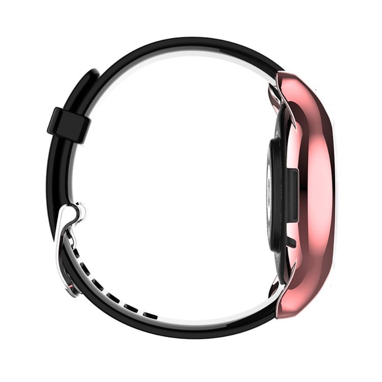 Mega Fed Amazfit GTR 3 / Amazfit GTR 3 Pro Cover med Skærmbeskytter i Silikone - Pink#serie_6