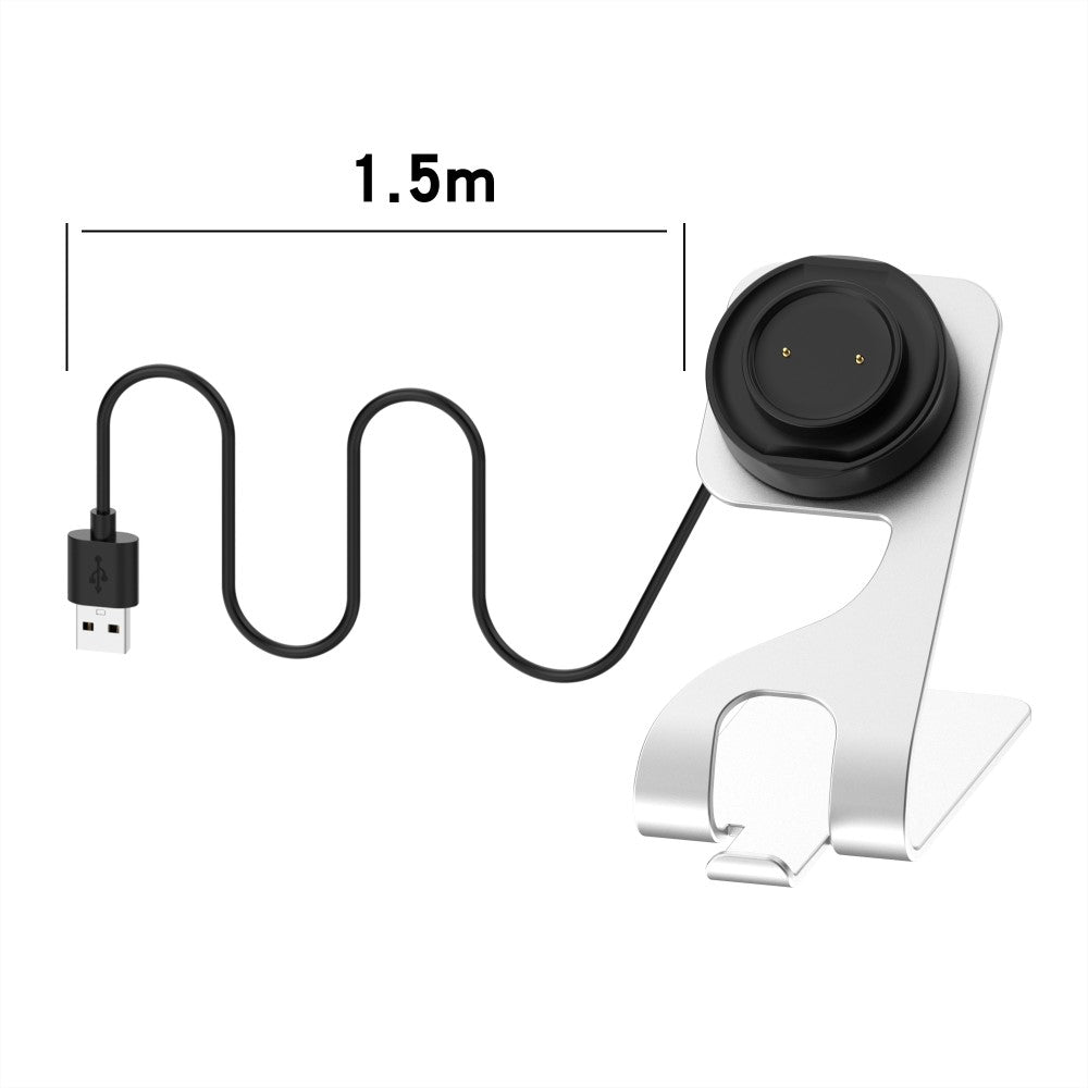 Metal Universal Amazfit Ladestation - Sølv#serie_2