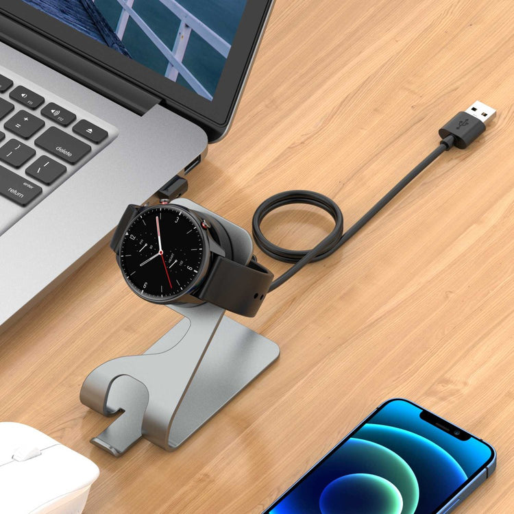 Metal Universal Amazfit Ladestation - Sølv#serie_2