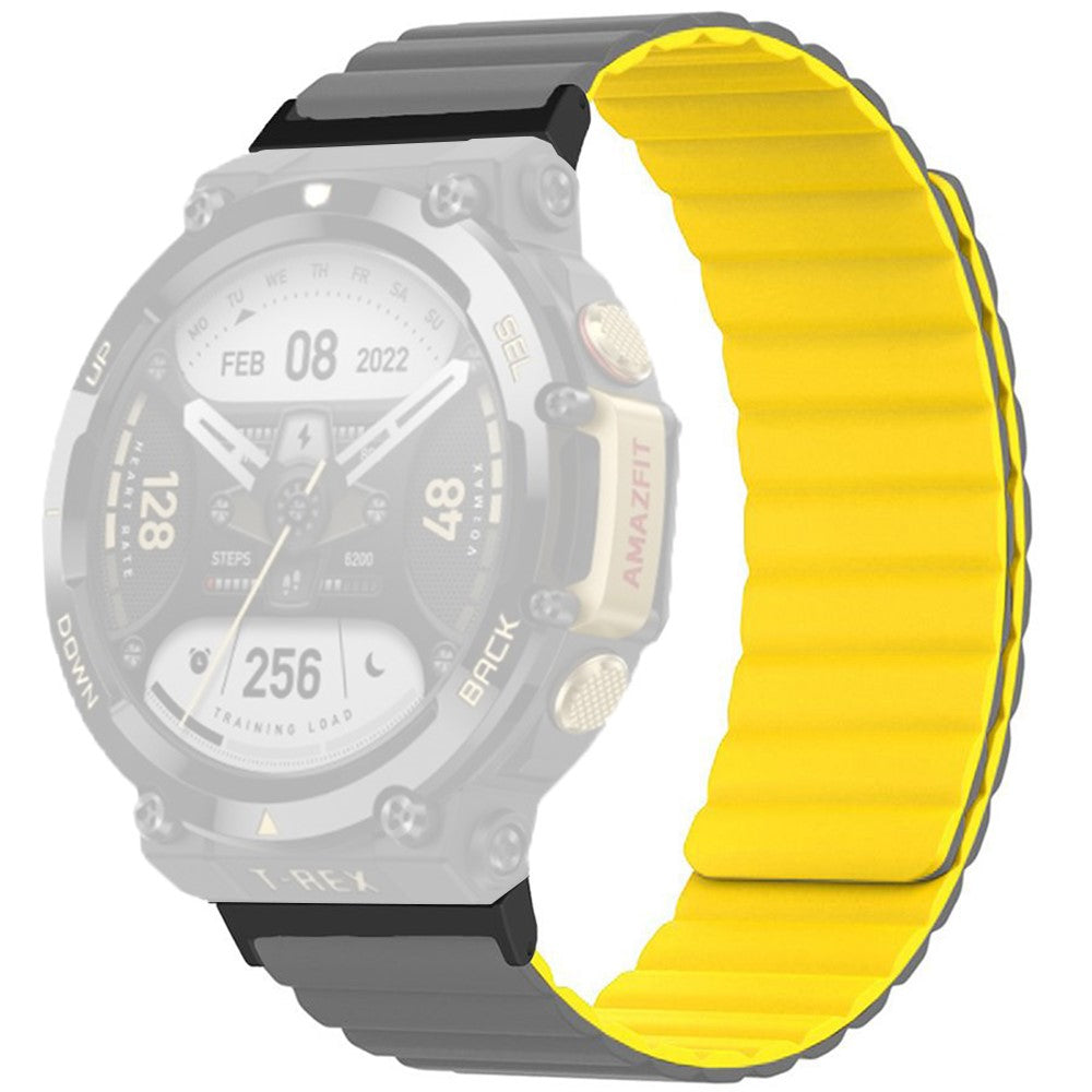 Fantastisk Amazfit T-Rex 2 Silikone Rem - Gul#serie_4