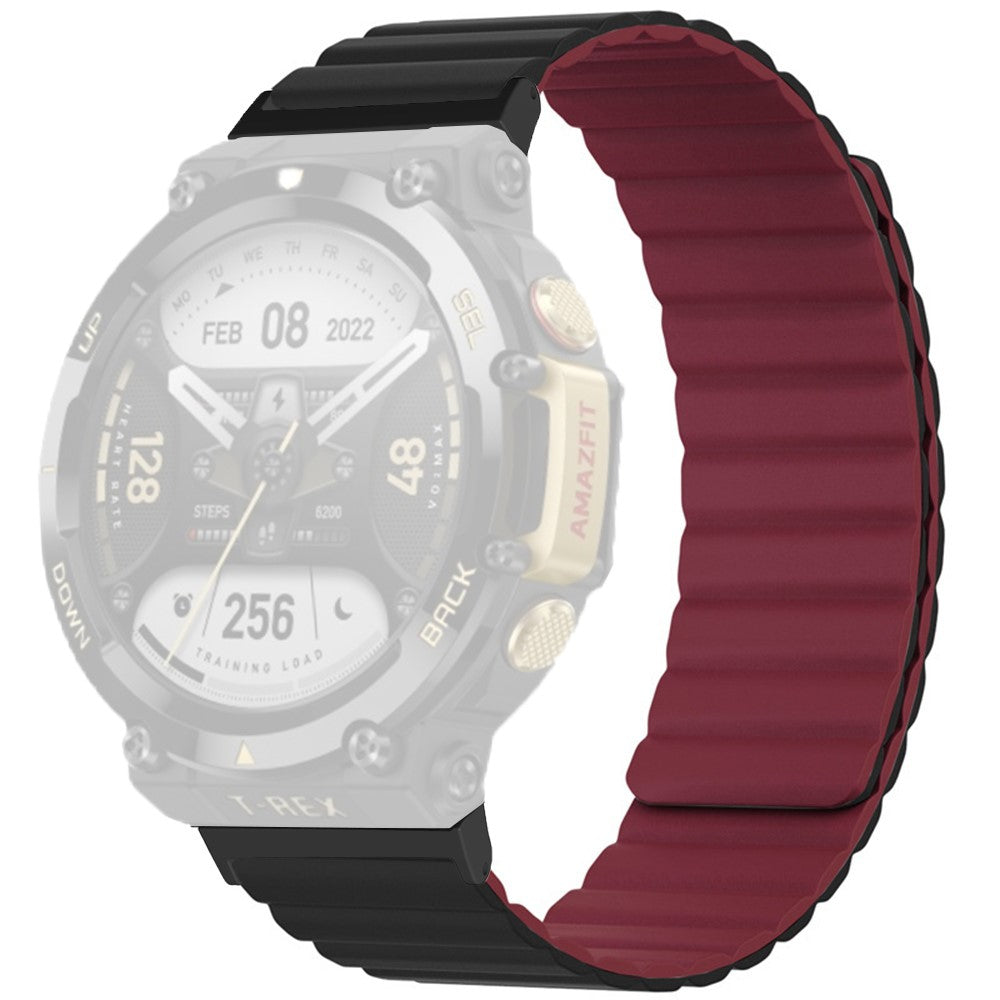 Fantastisk Amazfit T-Rex 2 Silikone Rem - Rød#serie_5
