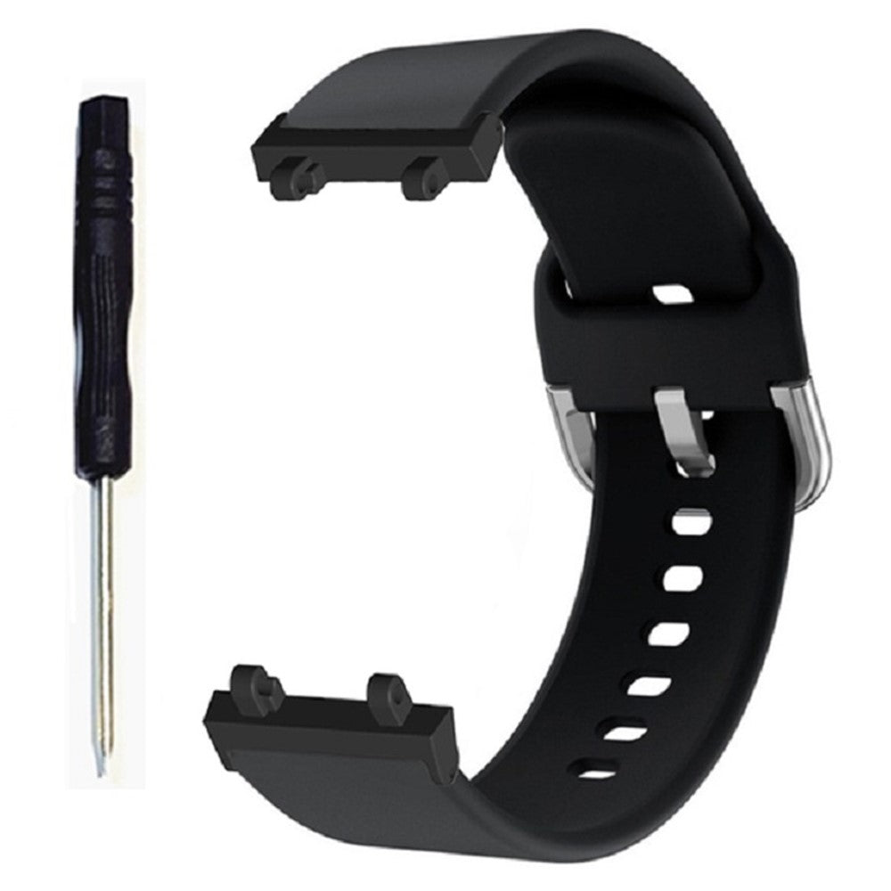 Mega fed Amazfit T-Rex 2 Silikone Rem - Sort#serie_1