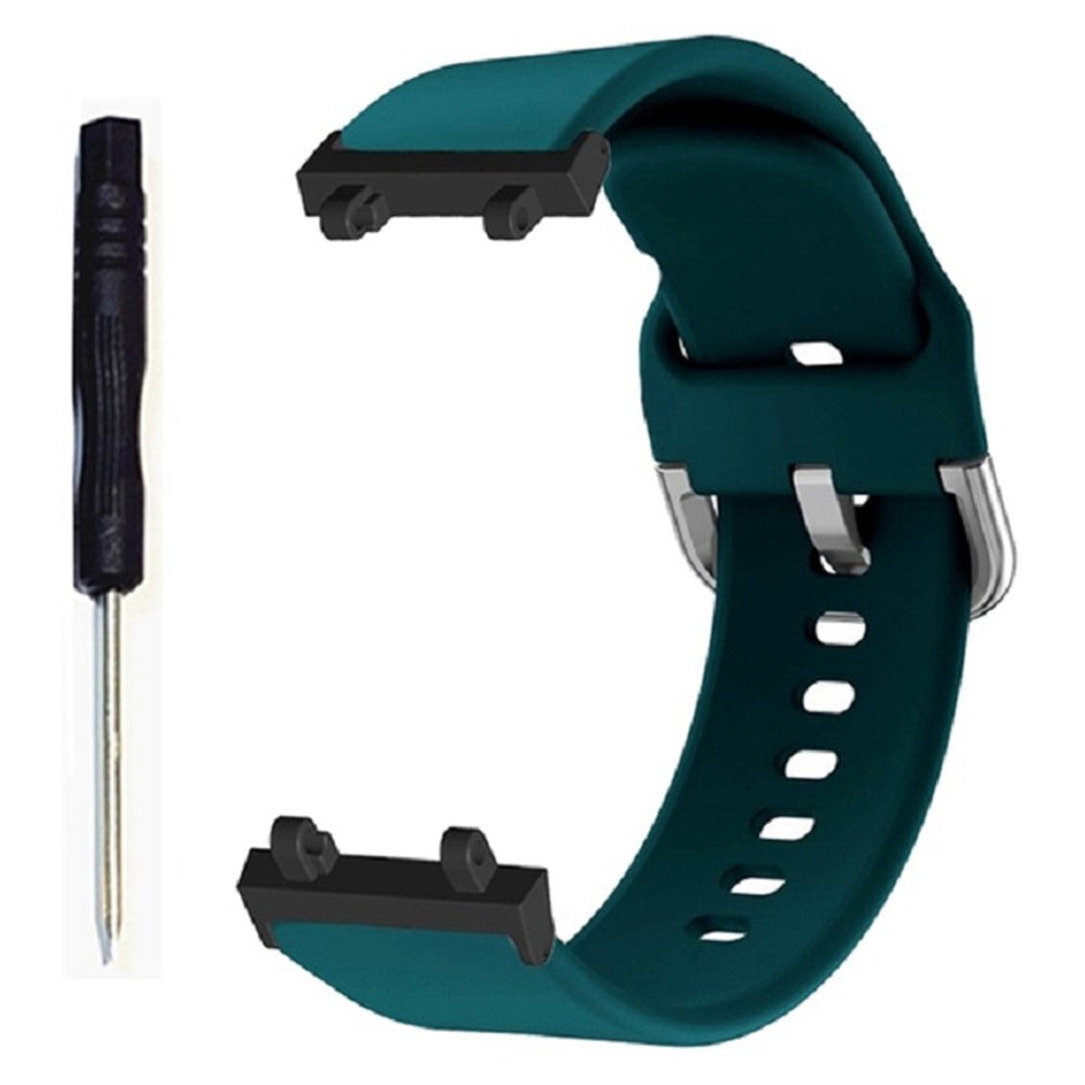 Mega fed Amazfit T-Rex 2 Silikone Rem - Blå#serie_10