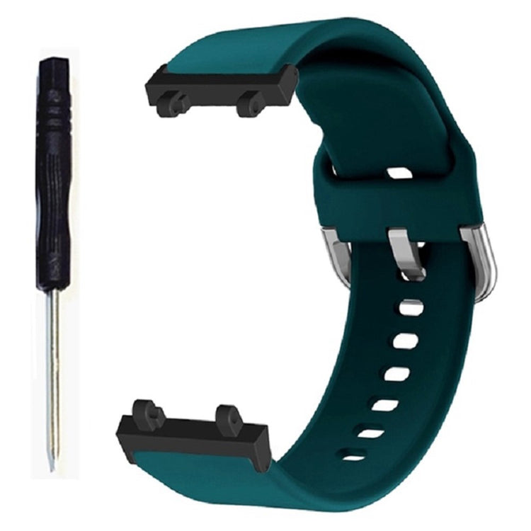 Mega fed Amazfit T-Rex 2 Silikone Rem - Blå#serie_10