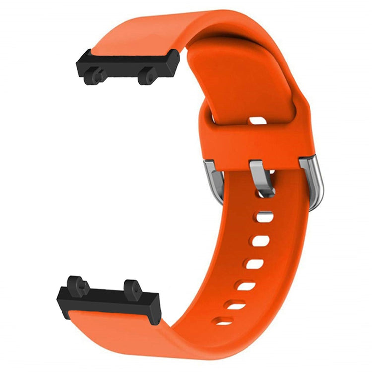 Rigtigt hårdfør Amazfit T-Rex 2 Silikone Urrem - Orange#serie_4