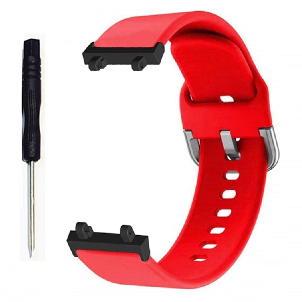 Mega fed Amazfit T-Rex 2 Silikone Rem - Rød#serie_6