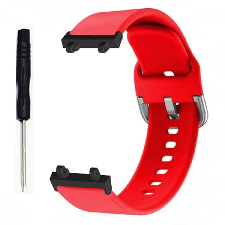 Mega fed Amazfit T-Rex 2 Silikone Rem - Rød#serie_6
