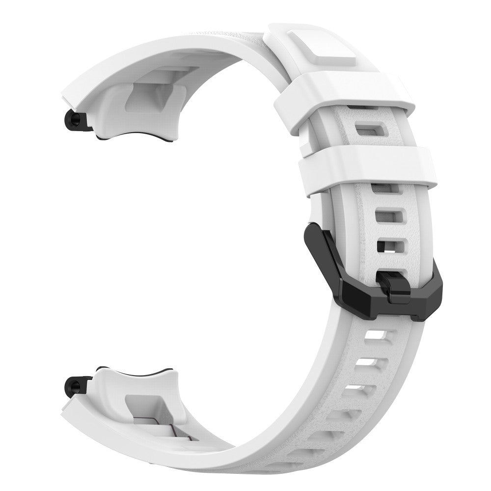 Glimrende Amazfit T-Rex 2 Silikone Rem - Hvid#serie_2