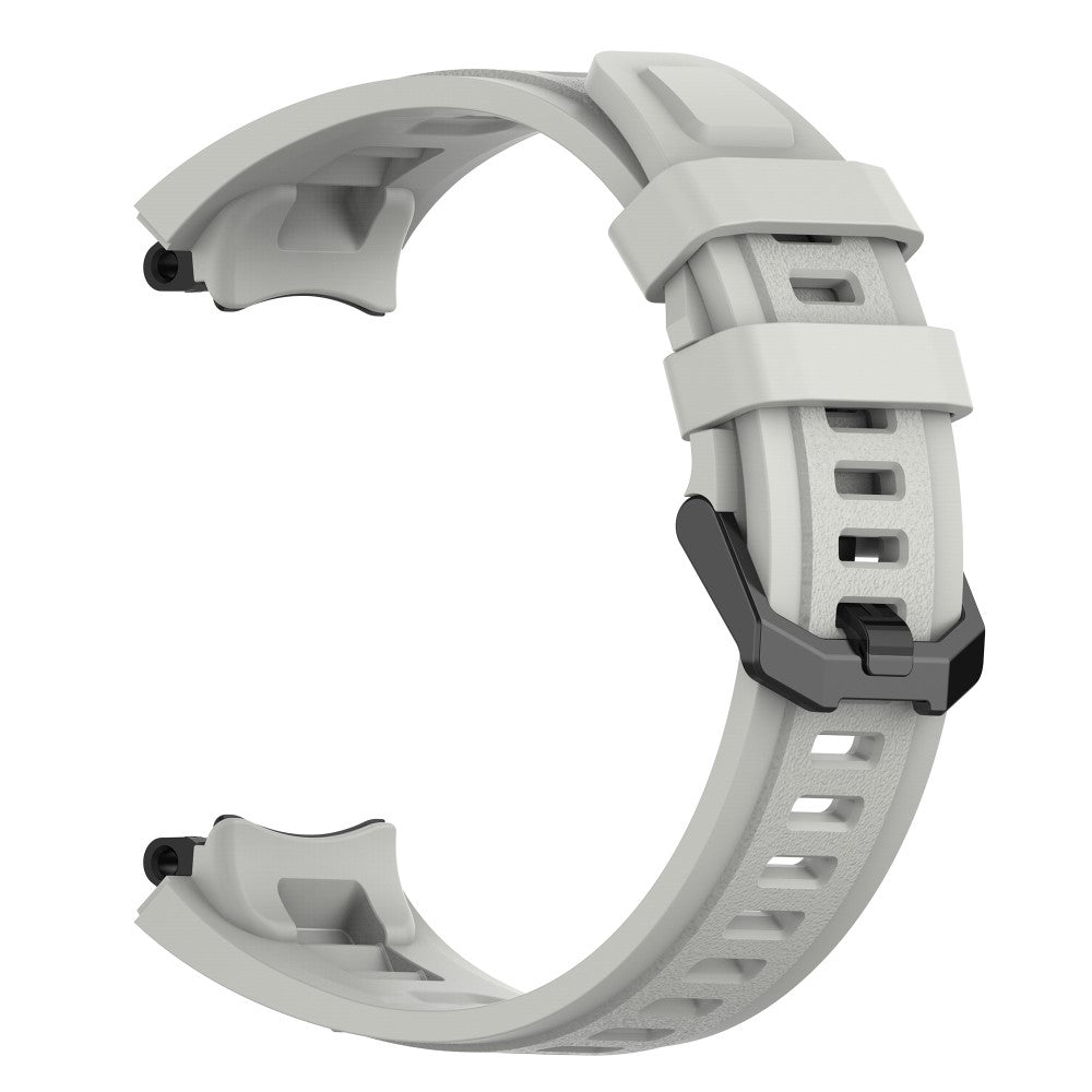 Glimrende Amazfit T-Rex 2 Silikone Rem - Sølv#serie_5