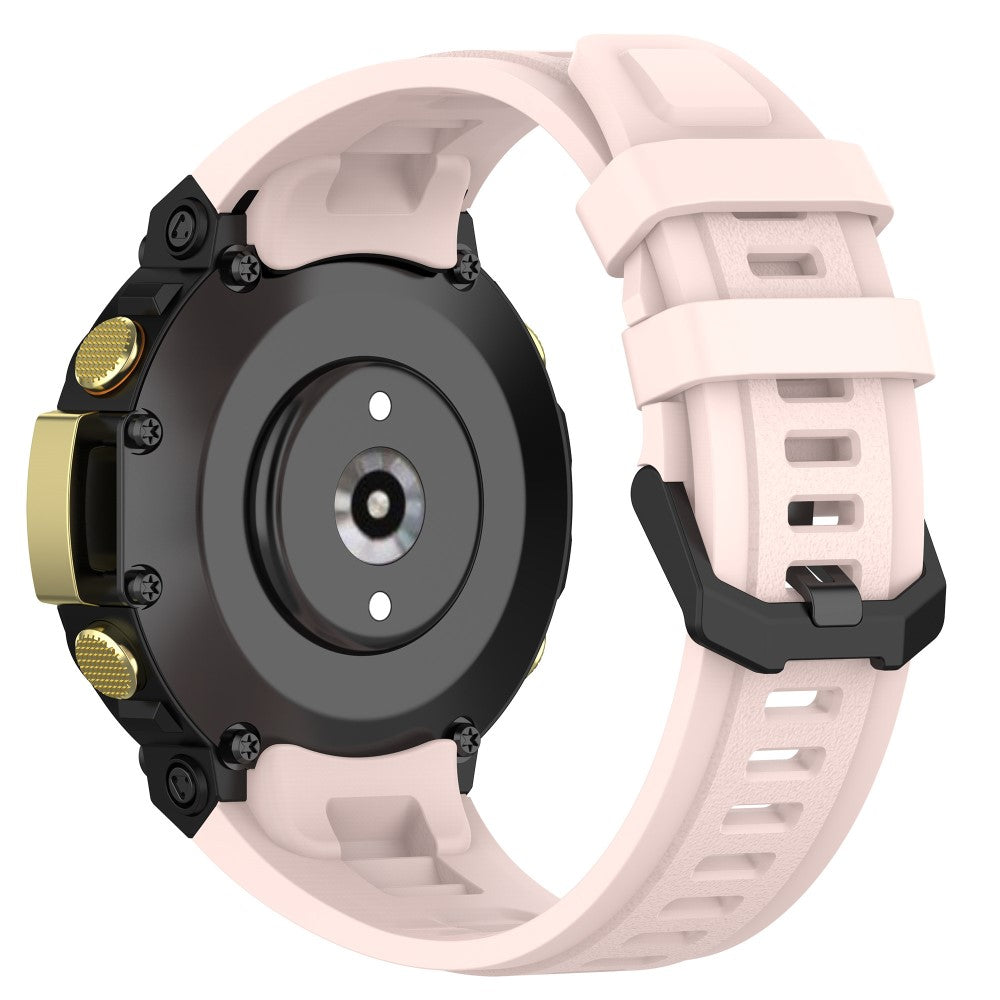 Rigtigt skøn Amazfit T-Rex 2 Silikone Urrem - Pink#serie_6