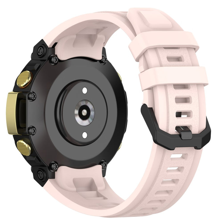 Rigtigt skøn Amazfit T-Rex 2 Silikone Urrem - Pink#serie_6