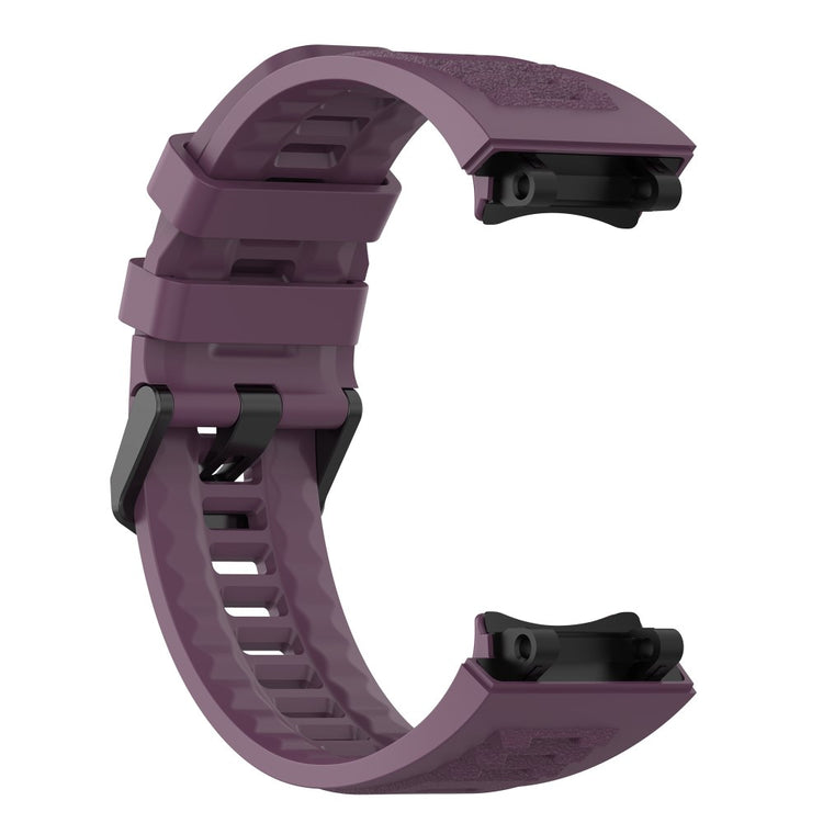 Rigtigt skøn Amazfit T-Rex 2 Silikone Urrem - Lilla#serie_8