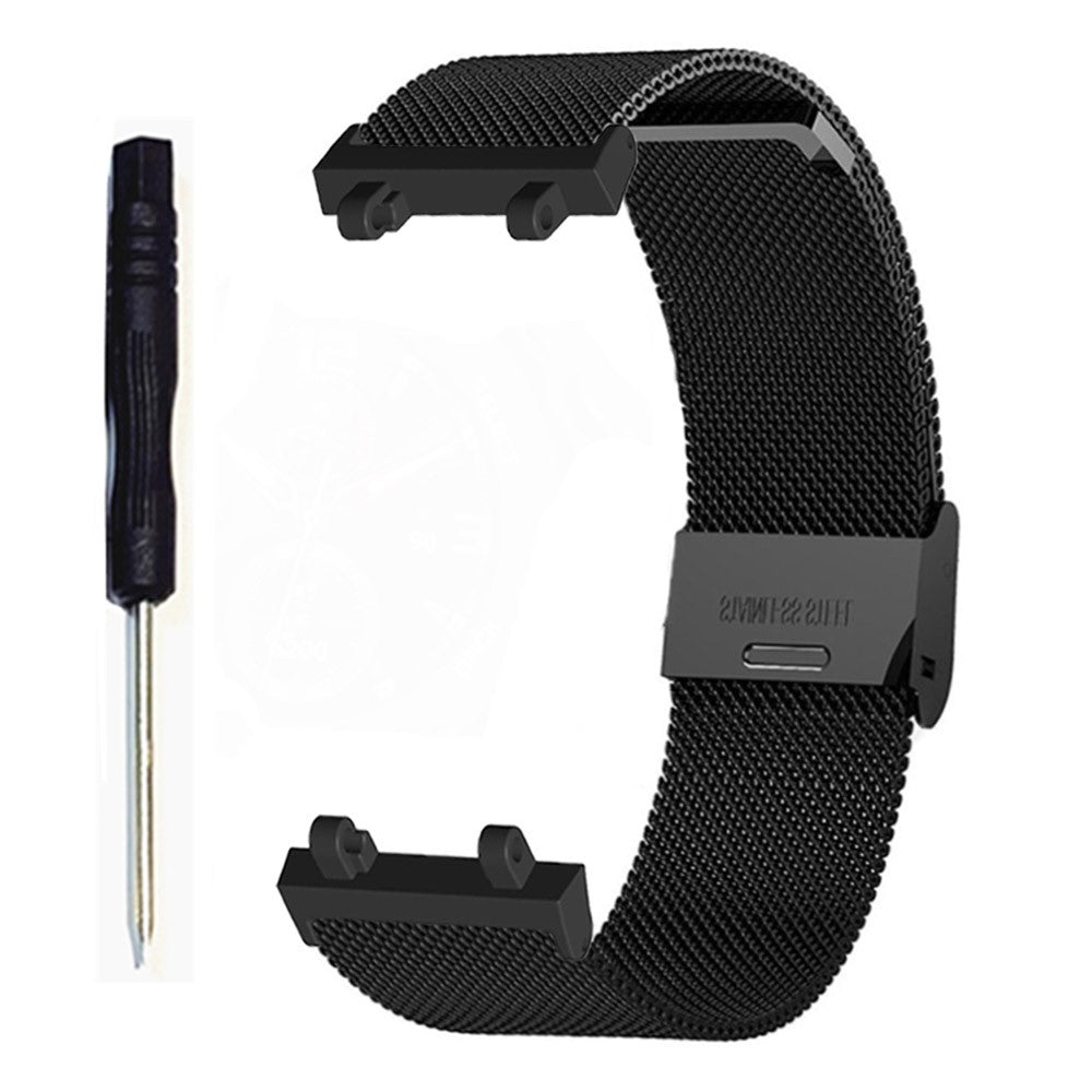 Meget fint Amazfit T-Rex 2 Metal Urrem - Sort#serie_1