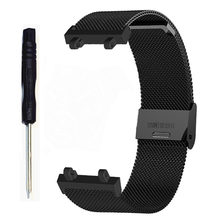 Meget fint Amazfit T-Rex 2 Metal Urrem - Sort#serie_1