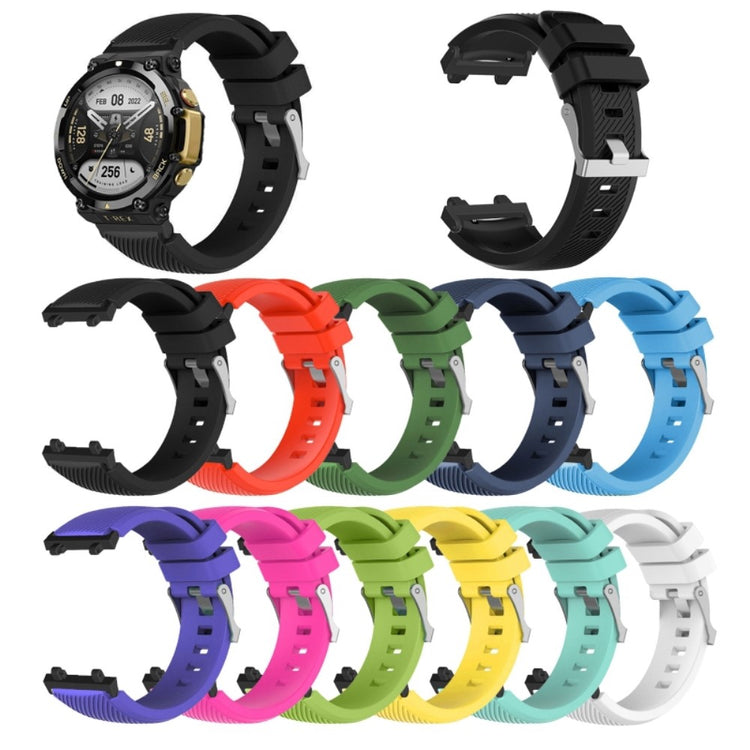 Supercool Amazfit T-Rex 2 Silikone Urrem - Blå#serie_5