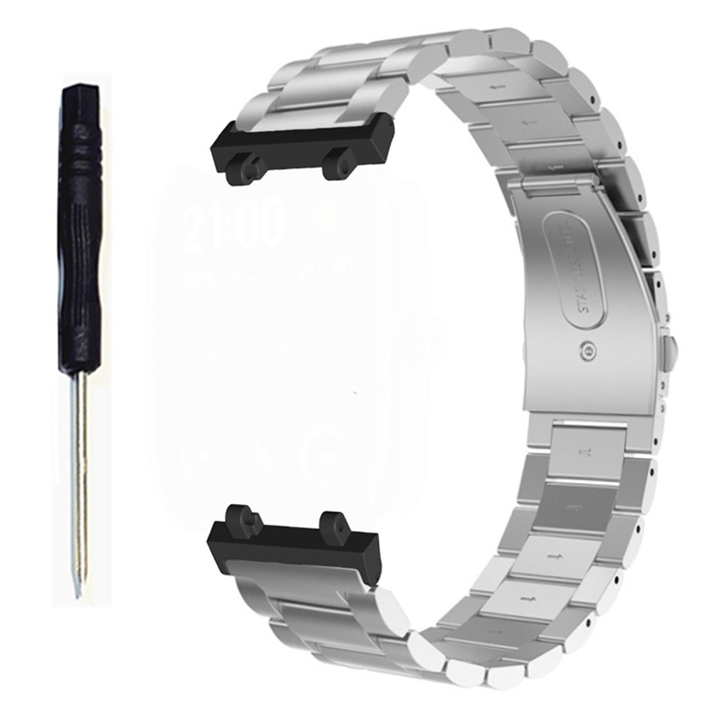Eminent Amazfit T-Rex 2 Metal Urrem - Sølv#serie_2