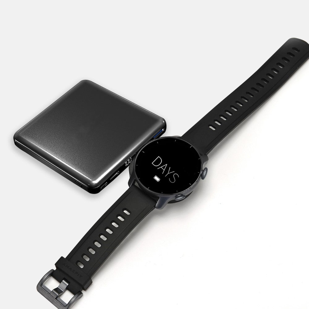 Plastik Amazfit T-Rex 2   Ladestation - Sort#serie_013