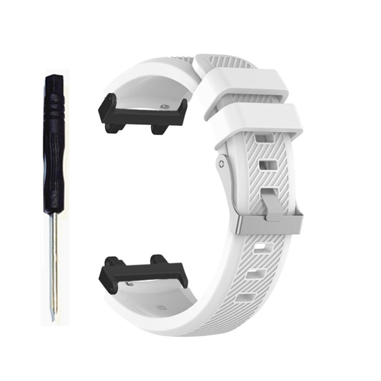 Helt vildt fantastisk Amazfit T-Rex 2 Silikone Urrem - Hvid#serie_1