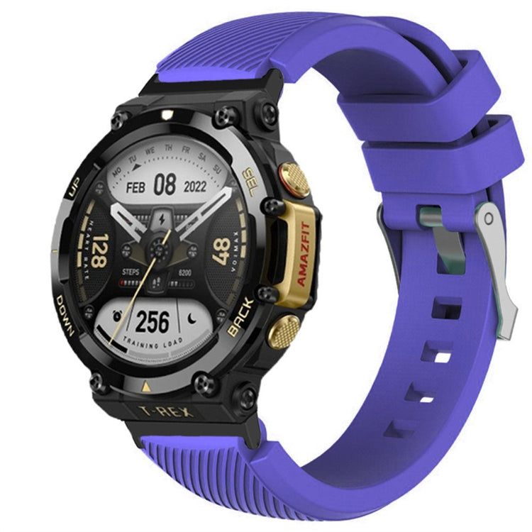 Meget fed Amazfit T-Rex 2 Silikone Rem - Lilla#serie_11
